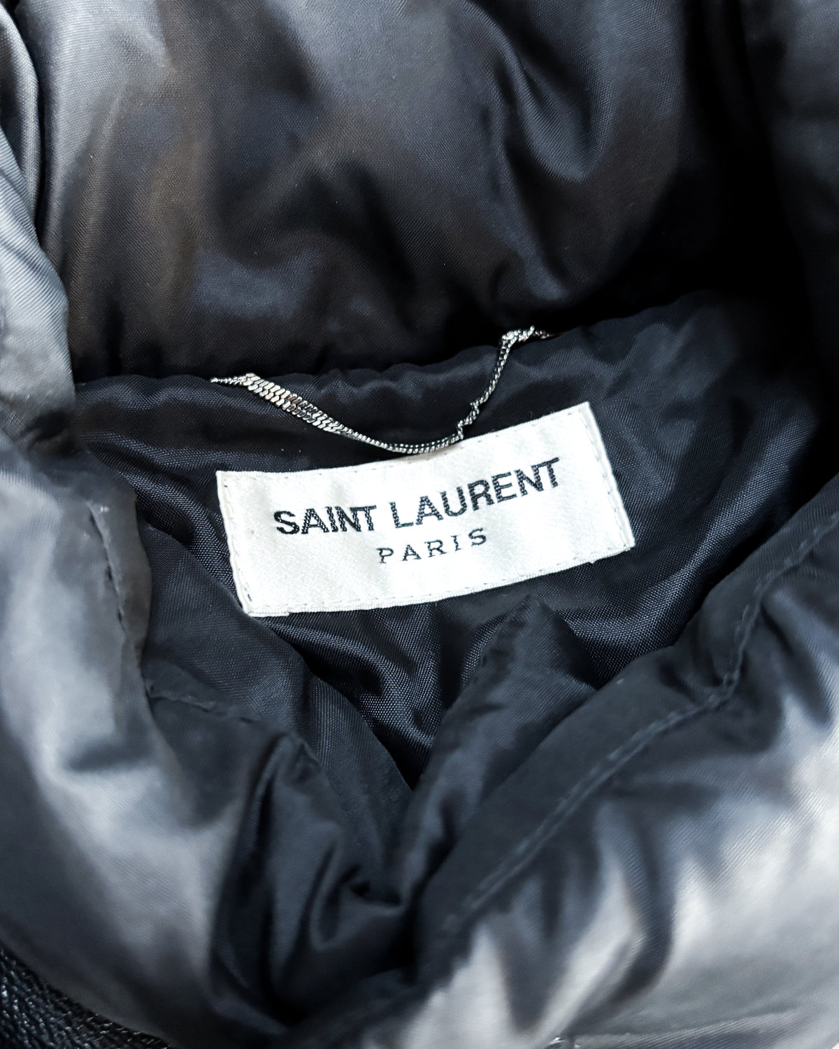 F/W14 STUDDED LEATHER PUFFER JACKET