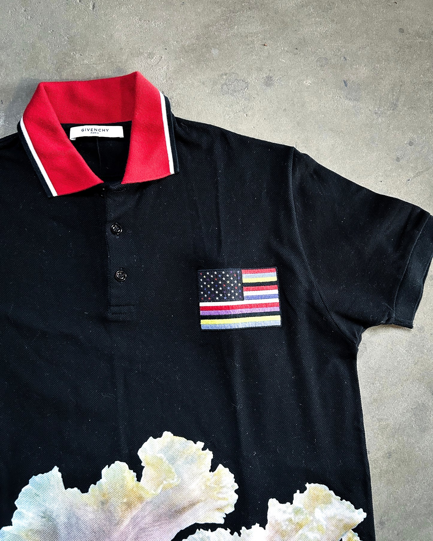 A/W14 FLORAL USA POLO