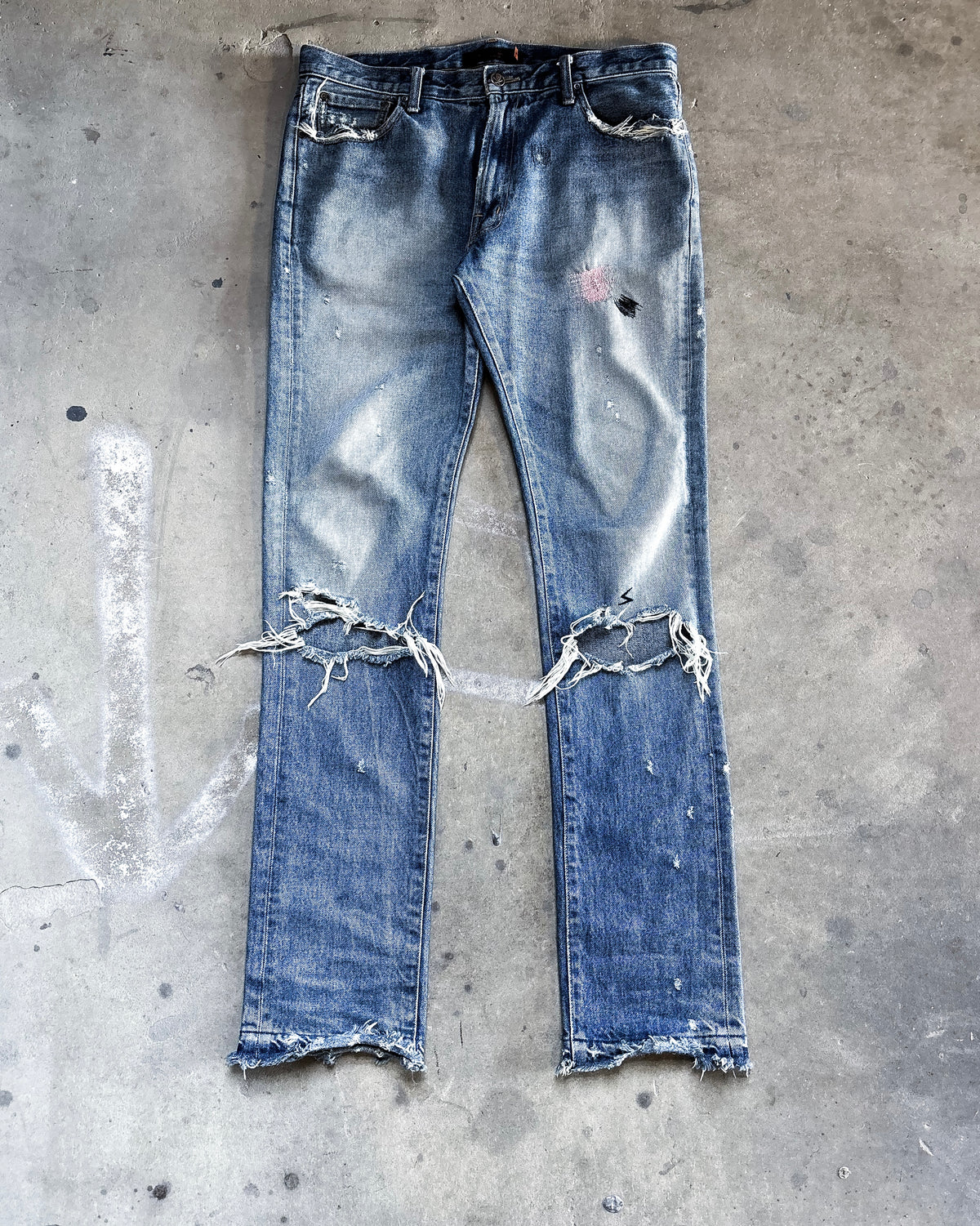 S/S05 “BUT BEAUTIFUL” GRAFFITI DENIM