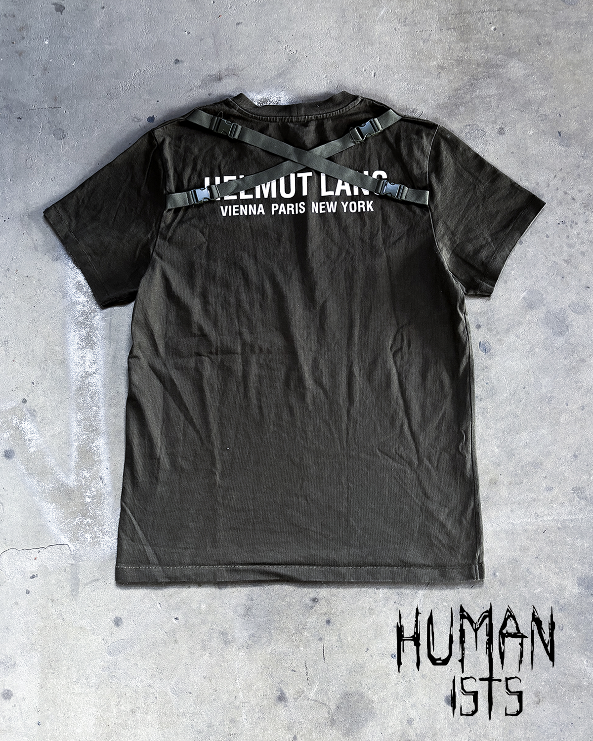 KHAKI BONDAGE LOGO T-SHIRT