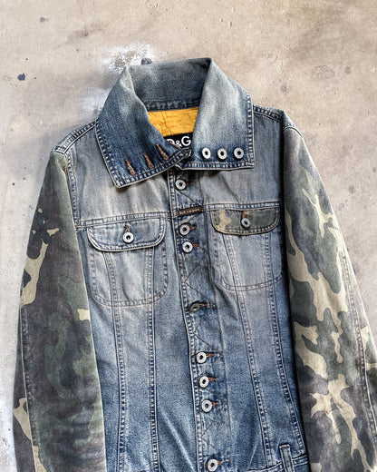 A/W03 HYBRID CAMO DENIM JACKEY