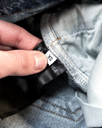 F/W22 MONOGRAM BAGGY DENIM