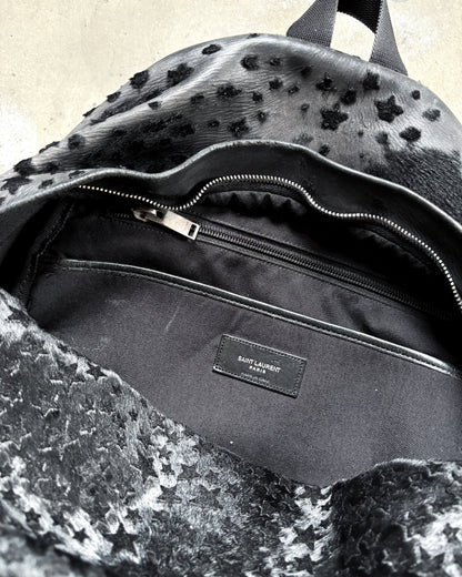S/S16 PONYHAIR STAR BACKPACK
