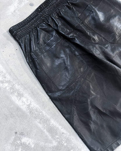 LAMB LEATHER SHORTS