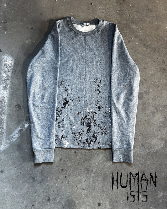 A/W15 GREY PAINT SWEATER
