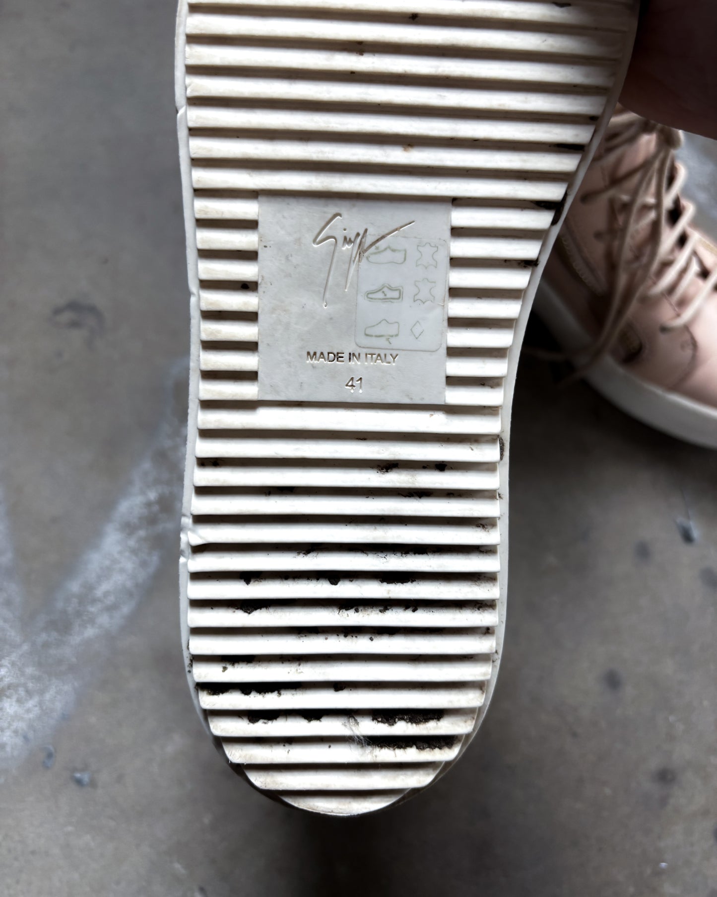 PINK WINGS ‘KRISS’ HIGH TOPS