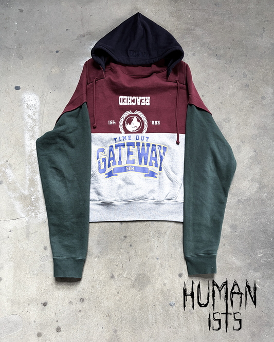 A/W19 BAD GATEWAY RECONSTRUCTED HOODIE