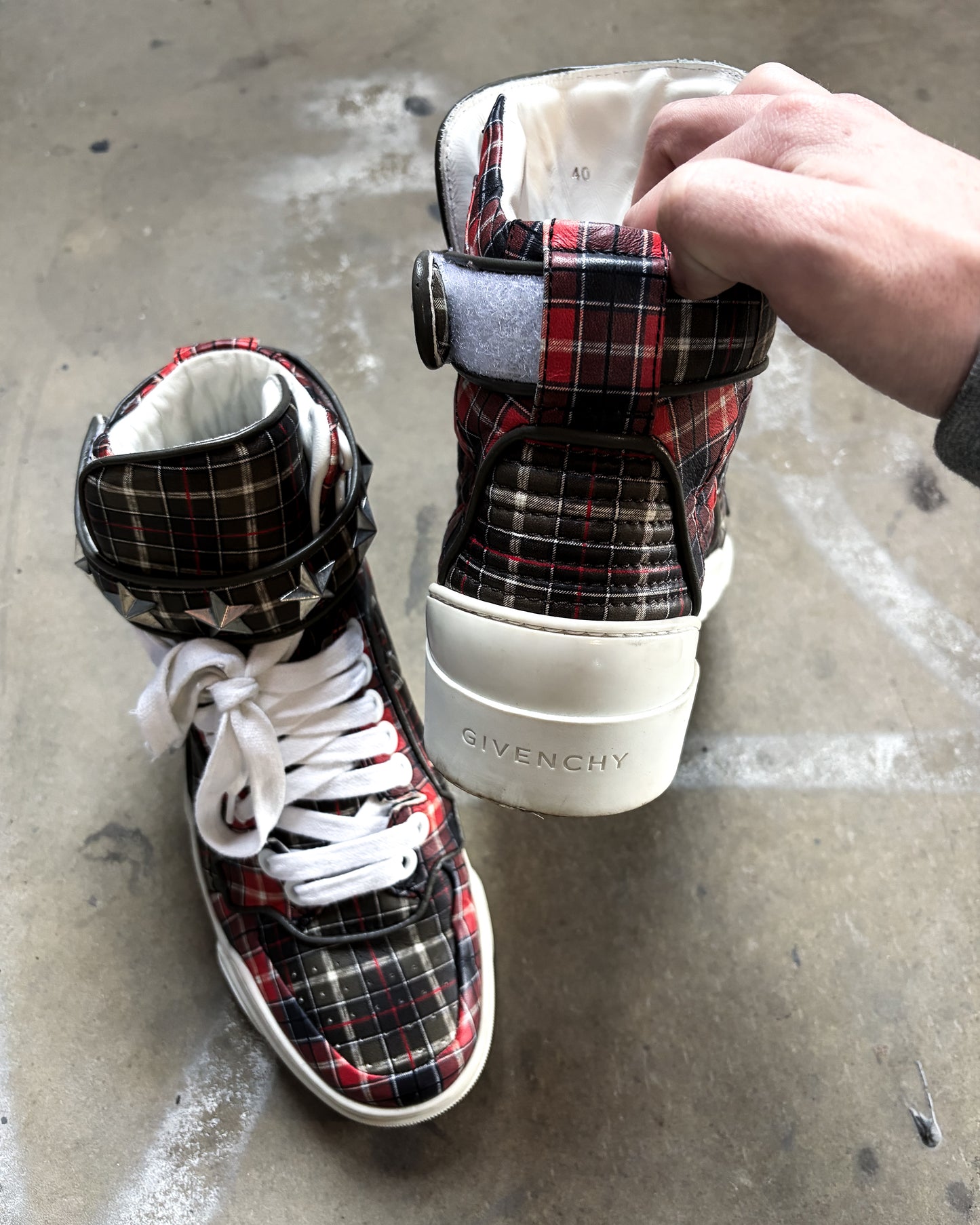 S/S14 PLAID TYSON HIGH