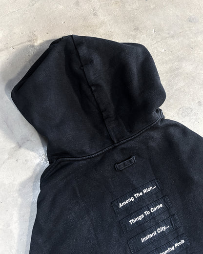 SS18 POEM PATCH HOODIE