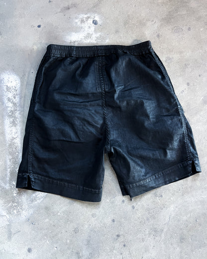 S/S19 “BABEL” BLACK WAX SHORTS