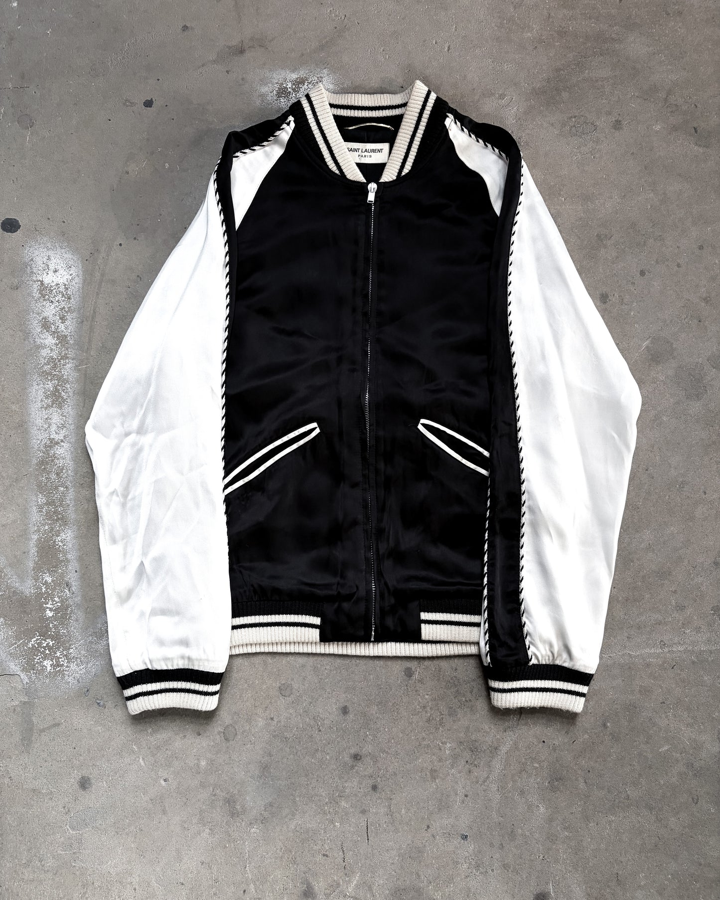 S/S14 BLOODLUSTER SATIN BOMBER JACKET