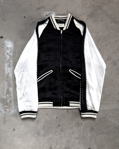 S/S14 BLOODLUSTER SATIN BOMBER JACKET
