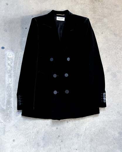 F/W20 DOUBLE BREASTED VELVET JACKET