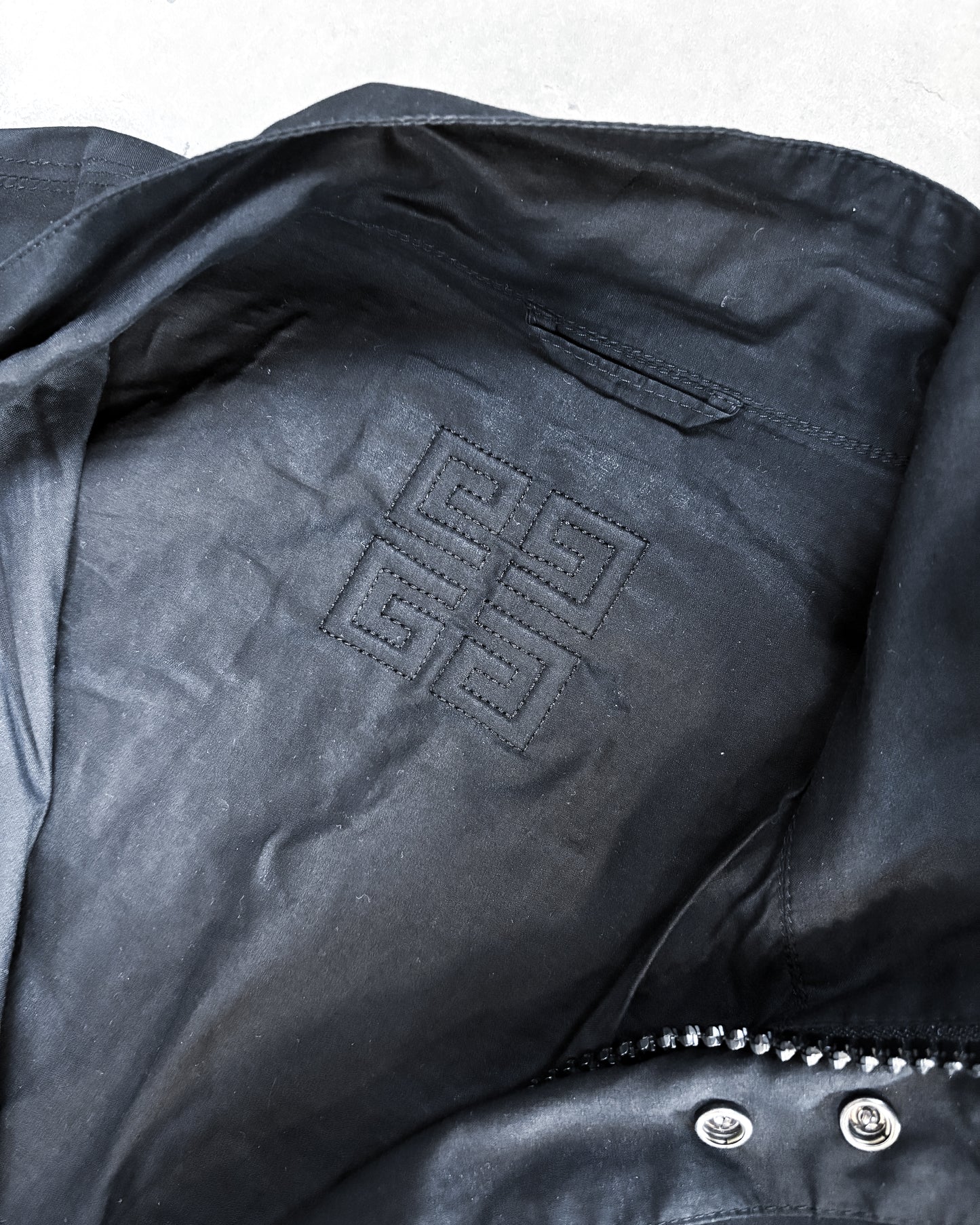 S/S08 WAXED TRACK JACKET