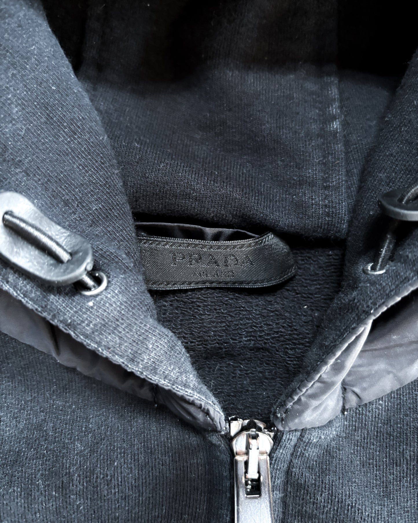 FW18 SPORT NYLON HOOD ZIP UP