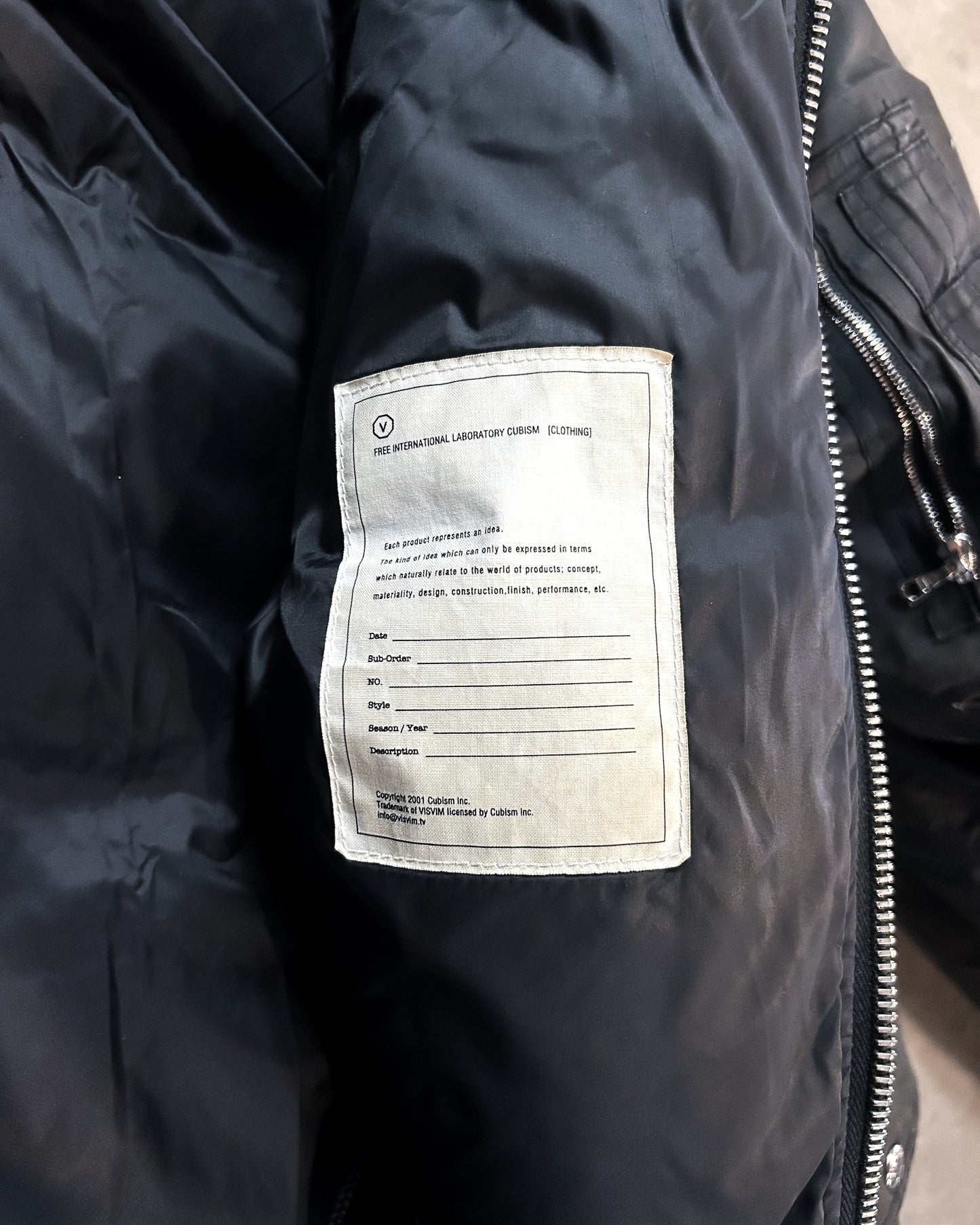 A/W15 UNEVEN DYE VALDEZ PARKA