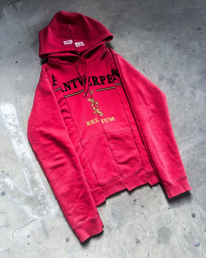 A/W18 RED ANTWERPEN HOODIE