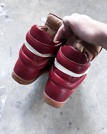 F/W12 H&M RED PANEL HIGH TOPS