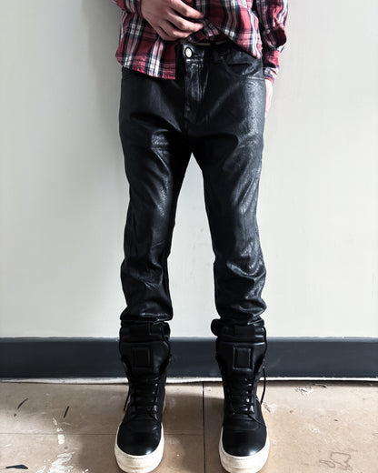 F/W14 VEGAN LEATHER PANTS
