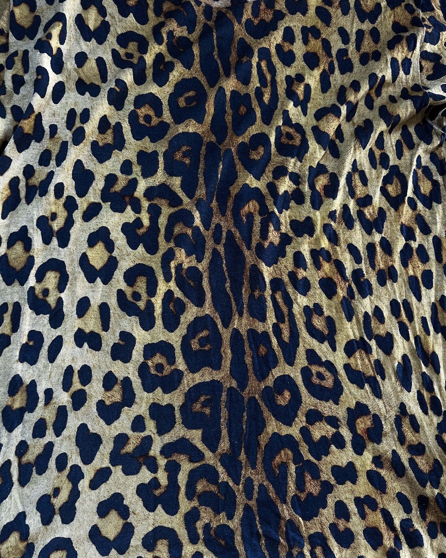 S/S15 CHEETAH PRINT T-SHIRT BY HEDI SLIMANE