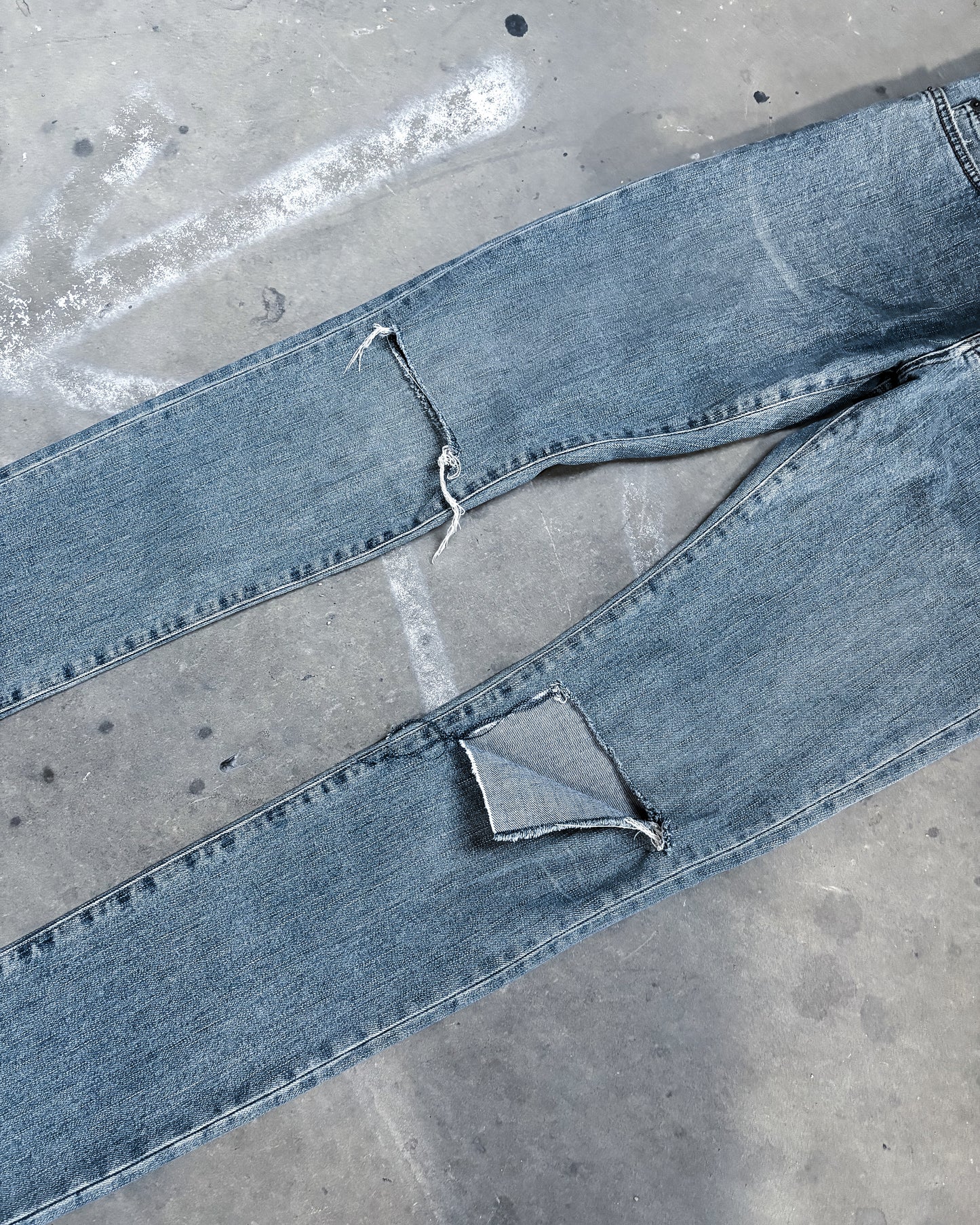 FW15 HEDI ERA DISTRESSED DO2 DENIM