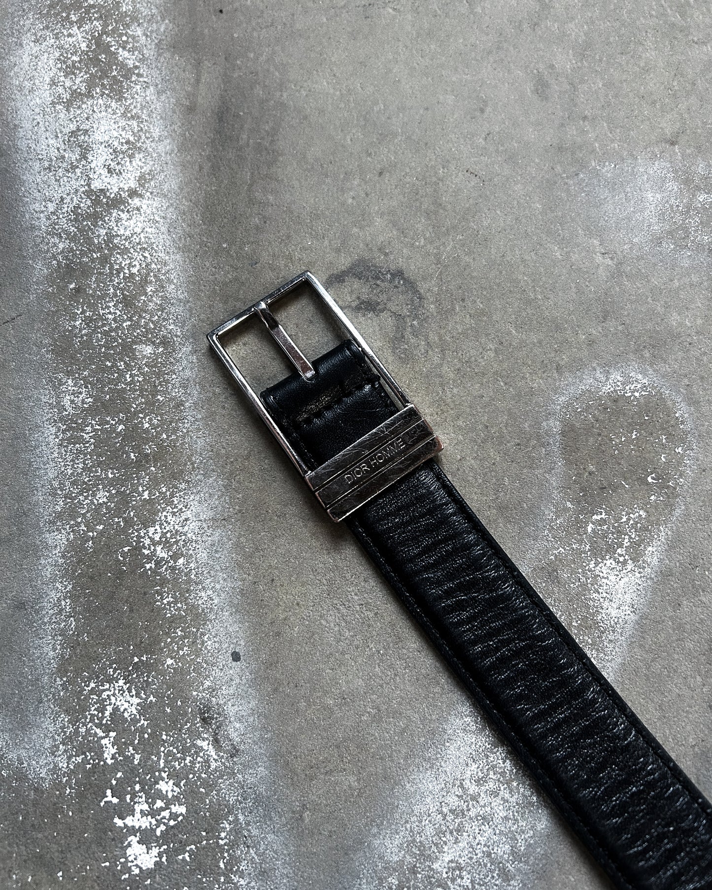 DIOR HOMME LEATHER BELT