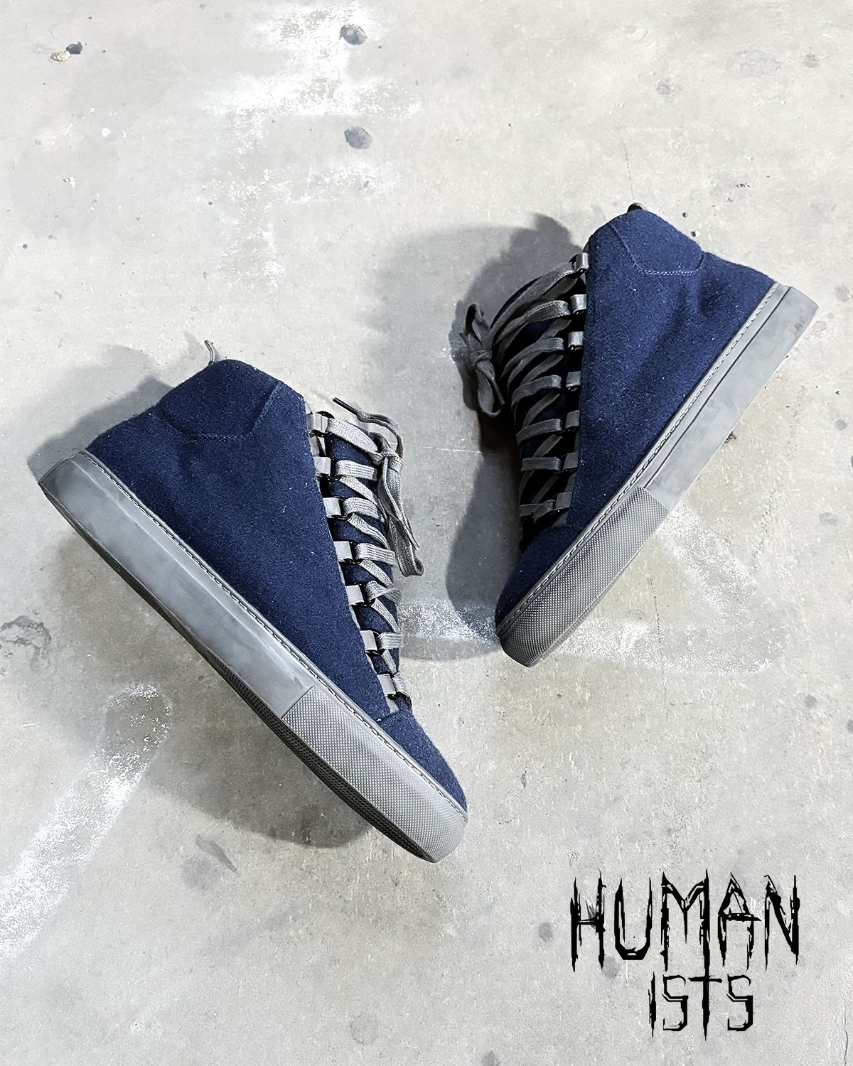 BLUE/GREY WOOL ARENAS