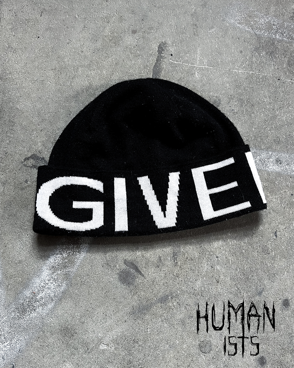 JACQUARD LOGO BEANIE