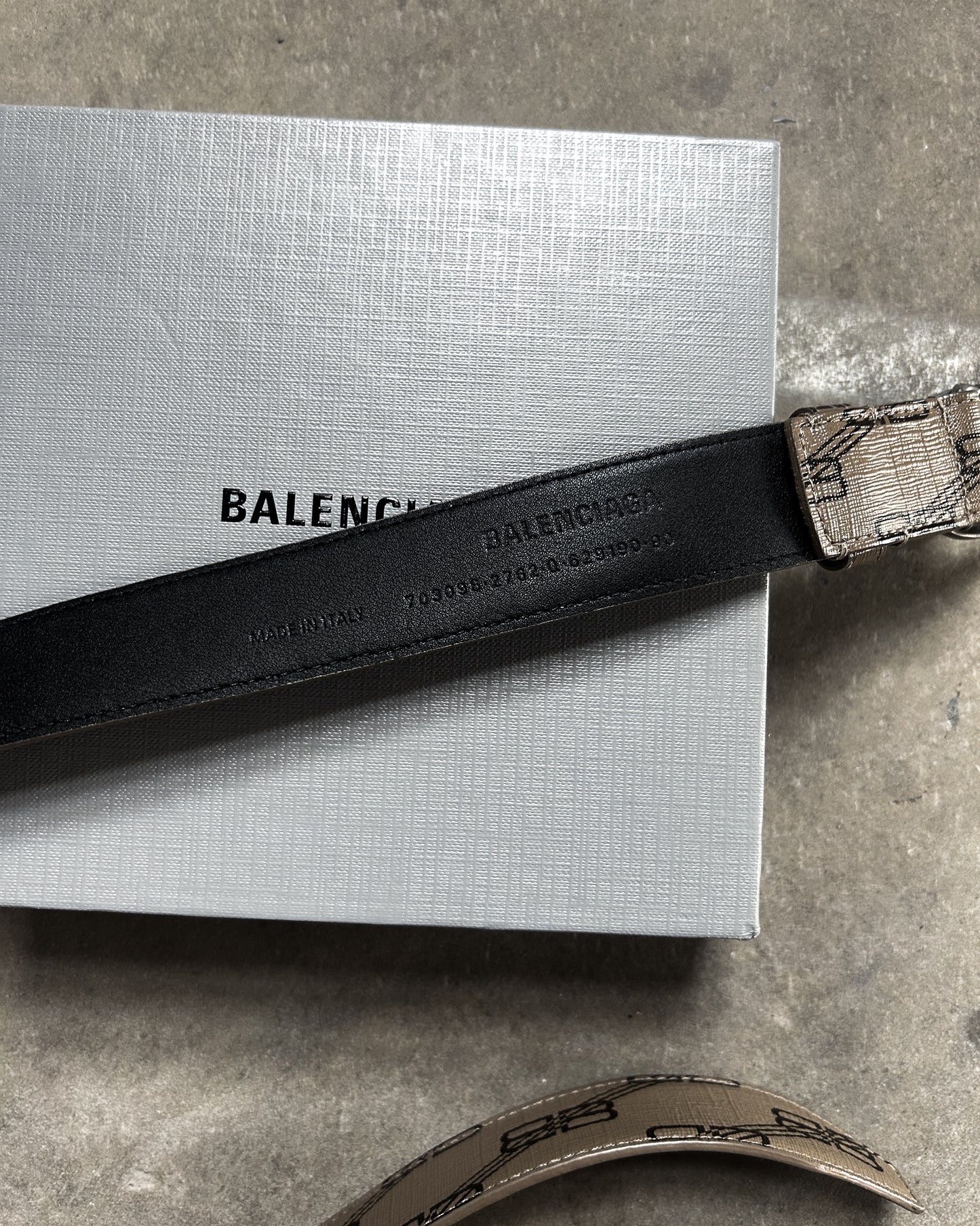 BB SIGNATURE LOGO BELT