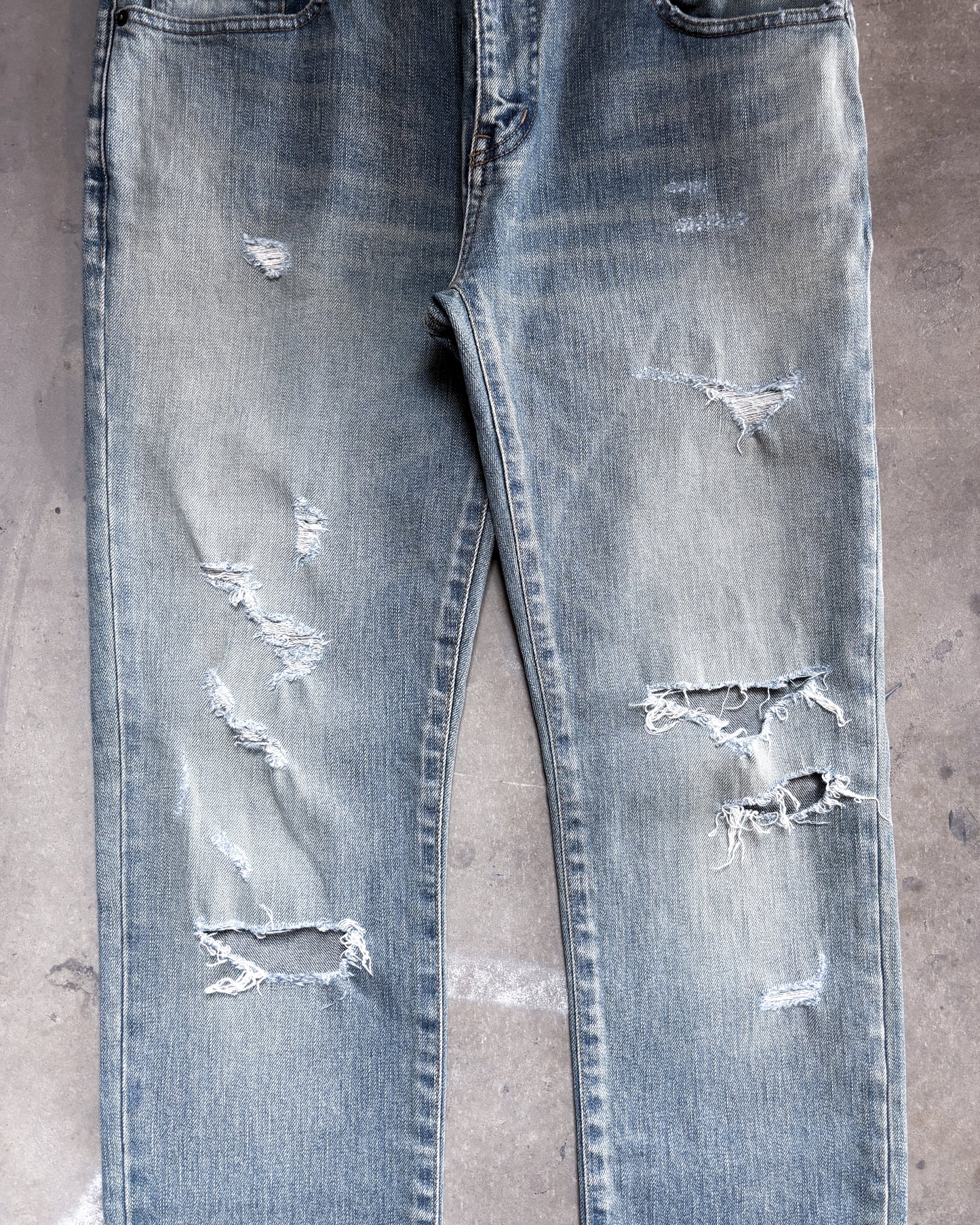 S/S17 BLUE CRASH DENIM