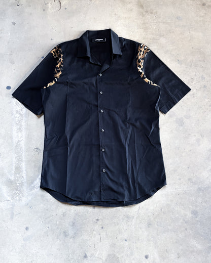LEOPARD GUNSLINGER BOWLING SHIRT