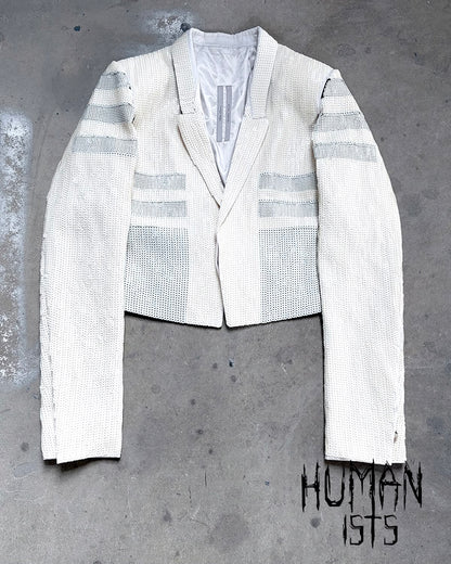 S/S20 CREAM SEQUIN BOMBER