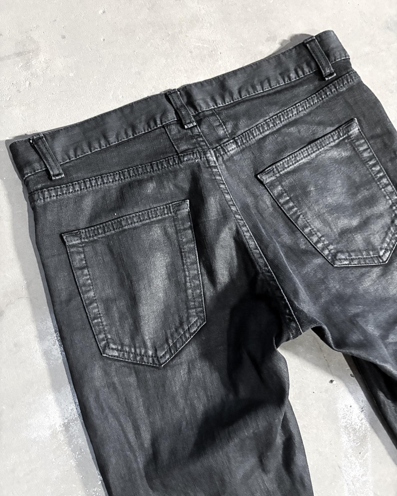 A/W12 WAXED SLIM DENIM