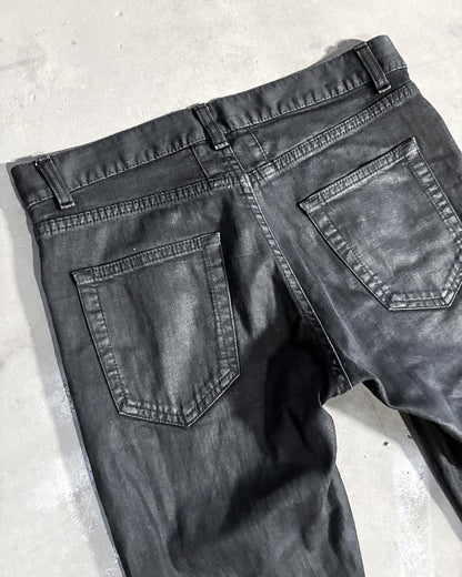 A/W12 WAXED SLIM DENIM