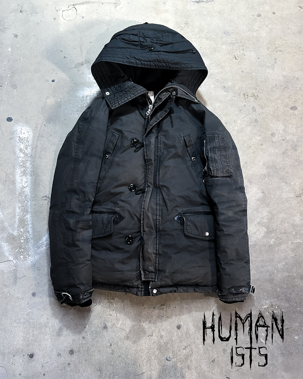 A/W15 UNEVEN DYE VALDEZ PARKA