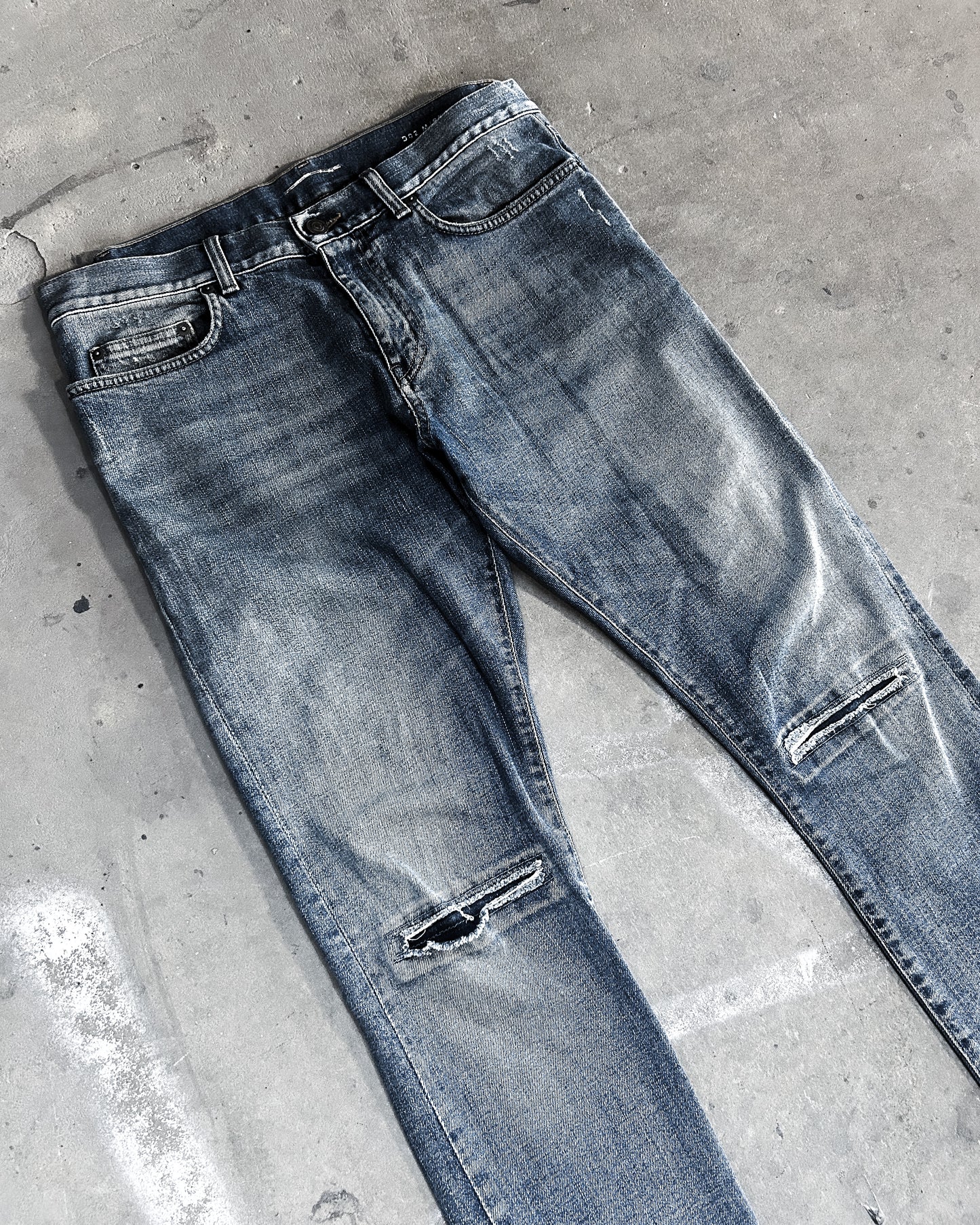 AW14 DISTRESSED CLAWMARK DO2 DENIM