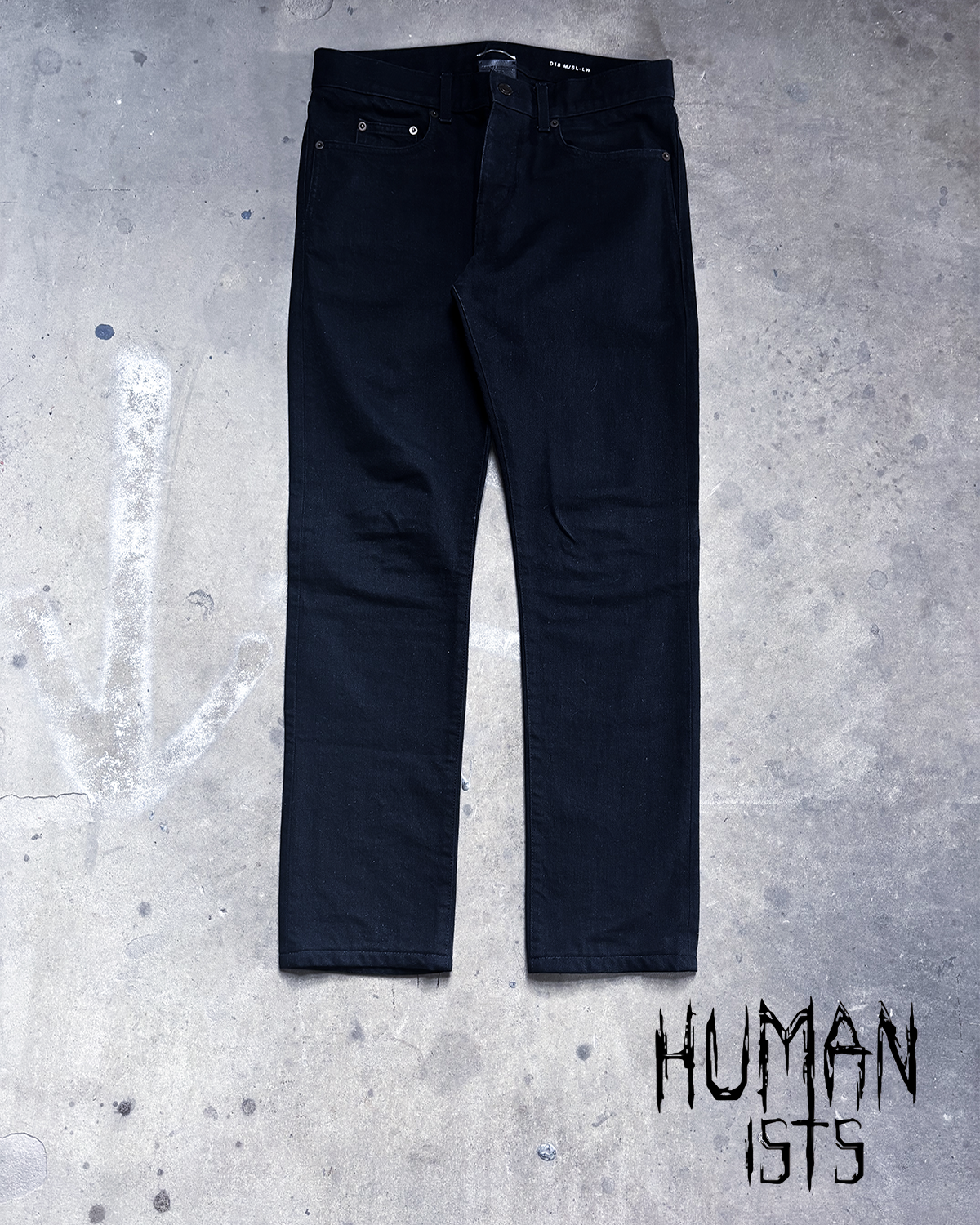 S/S21 D18 BLACK DENIM