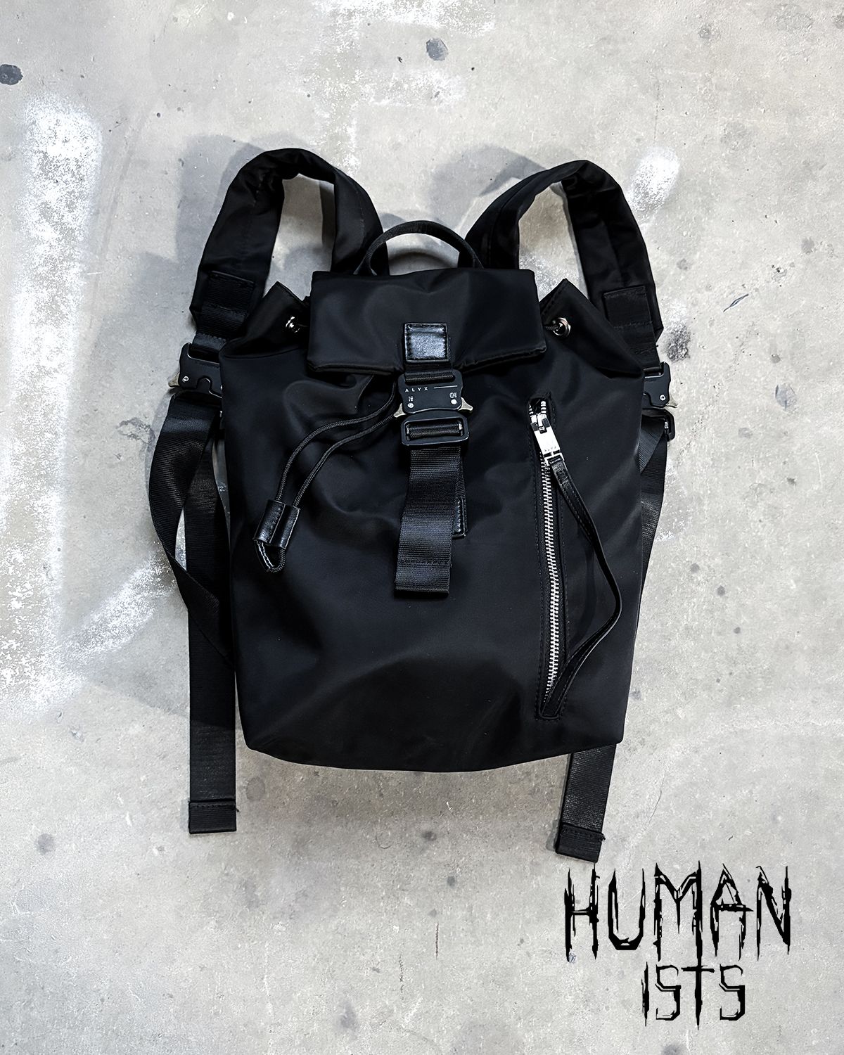 S/S19 BLACK TANK BACKPACK