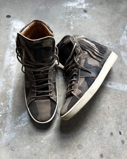 S/S16 FRINGE CAMO HIGH TOP SL10