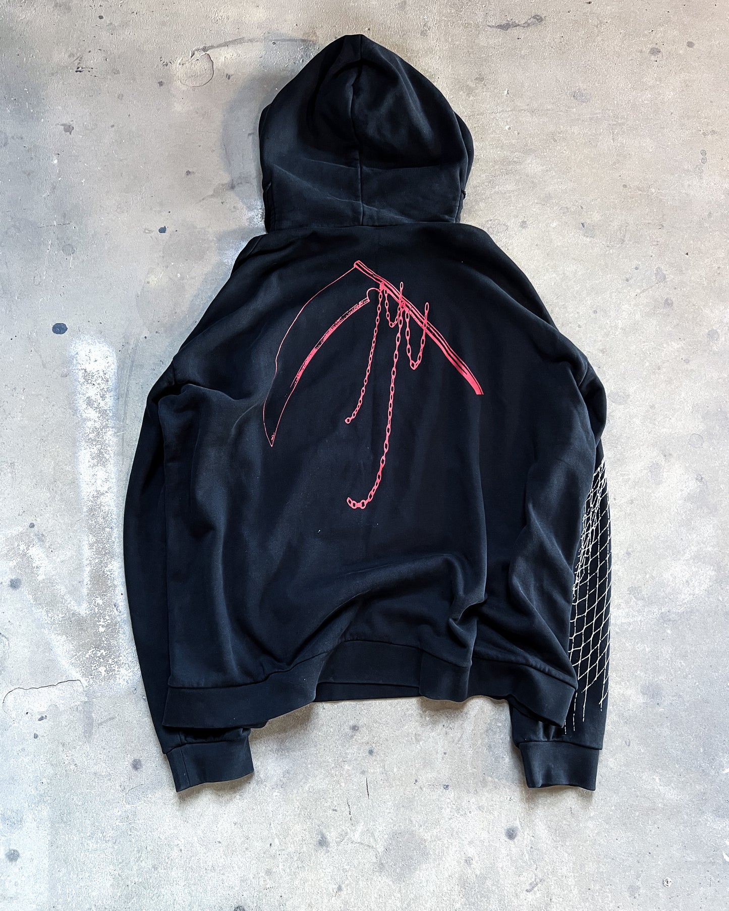 F/W21 SCARF SICKLE HOODIE
