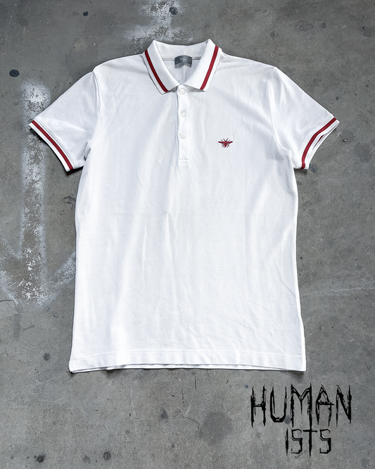 RED/WHITE BEE LOGO POLO