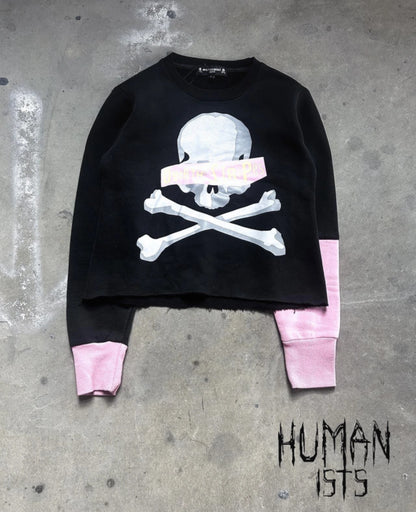 Mastermind Japan ‘Over The Stripes’ Skull Sweater
