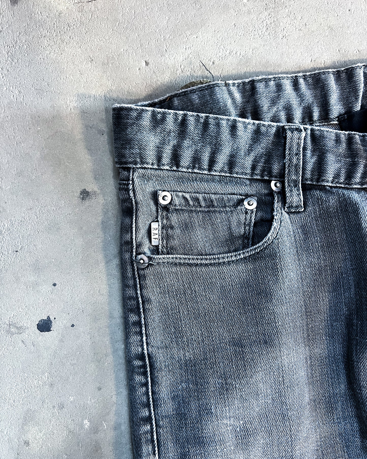 S/S11 RAF FADED GREY DENIM