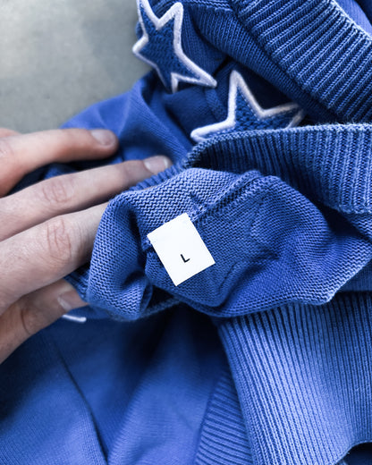 S/S16 BLUE STAR SWEATER