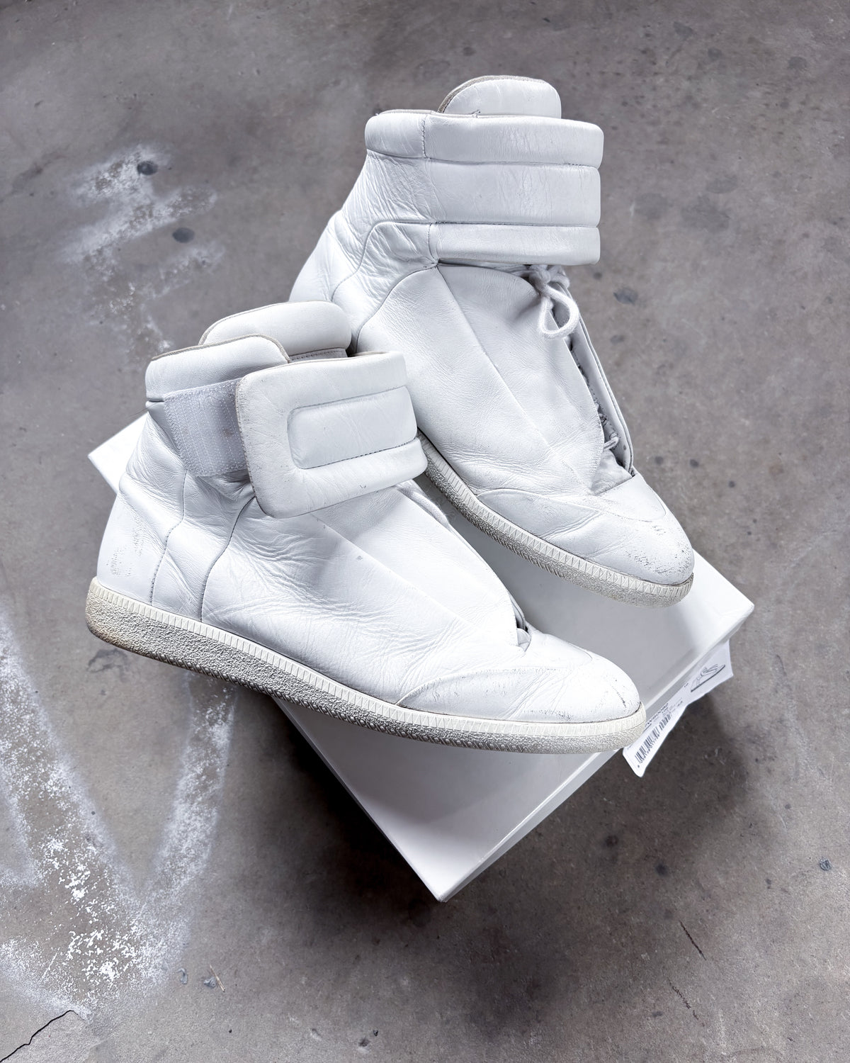 S/S15 WHITE FUTURE HIGH TOP