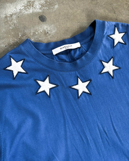 S/S18 BLUE STAR COLLAR TSHIRT