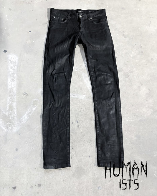 A/W12 WAXED SLIM DENIM