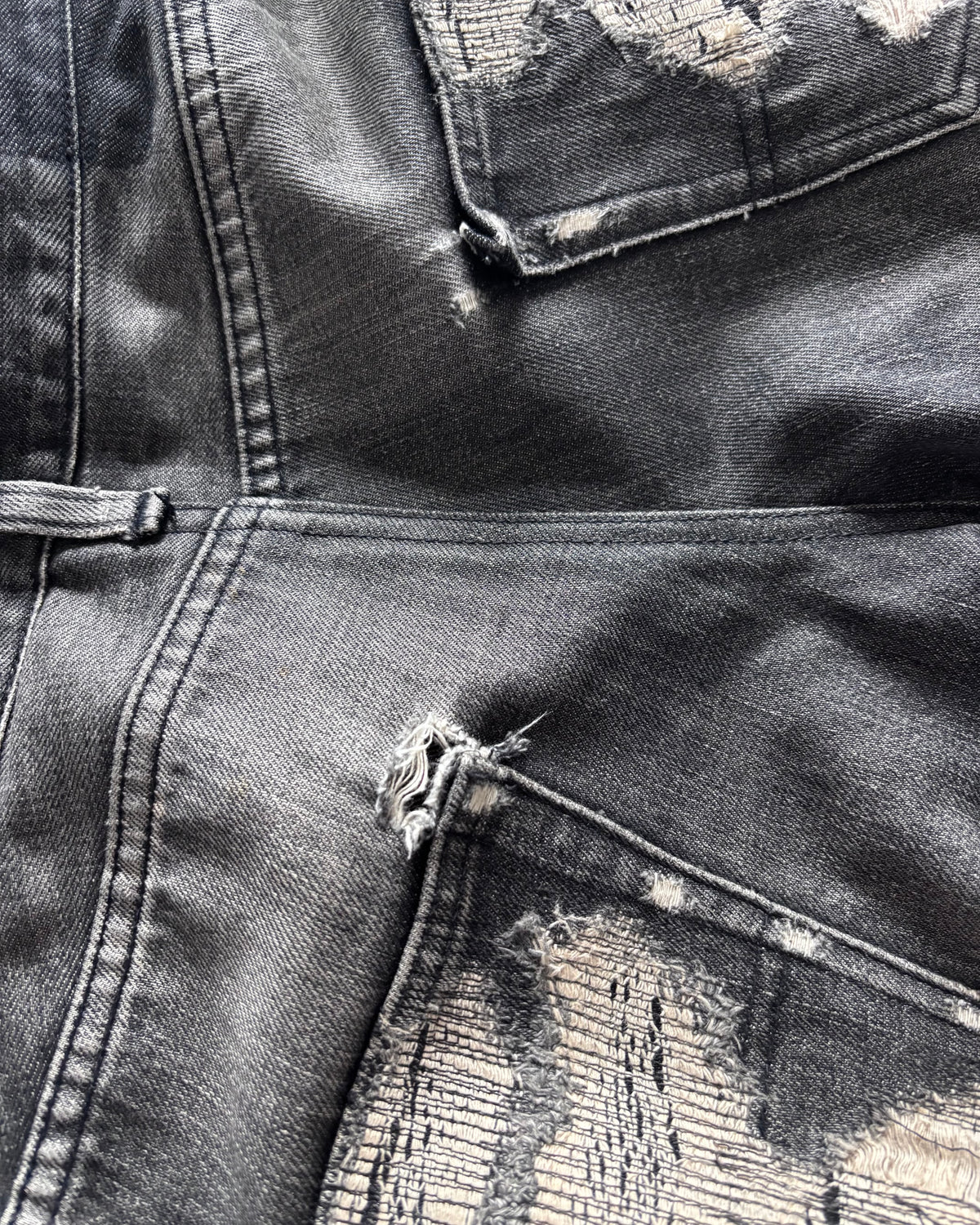 A/W05 ‘ARTS AND CRAFTS’ SKULL BORO DENIM