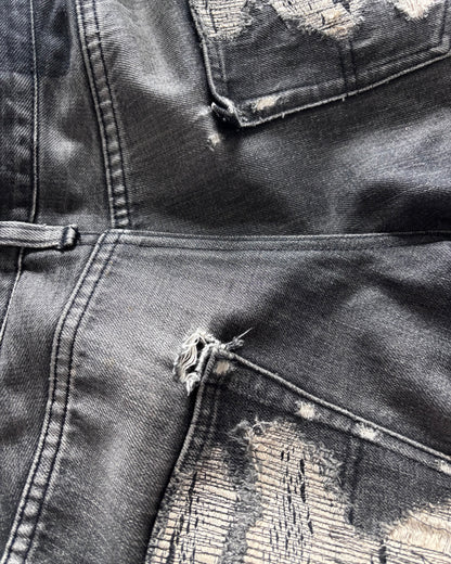 A/W05 ‘ARTS AND CRAFTS’ SKULL BORO DENIM