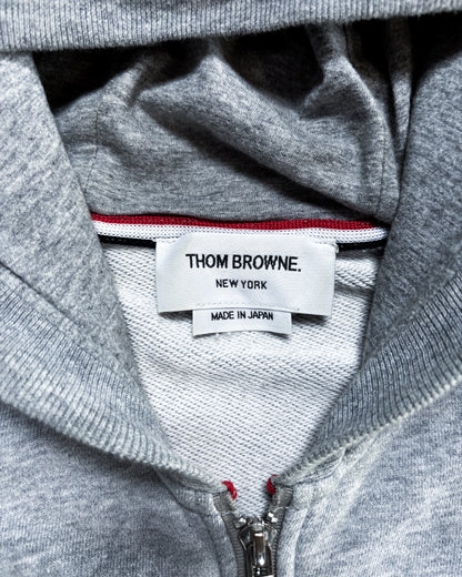 GREY 4-BAR ZIP UP